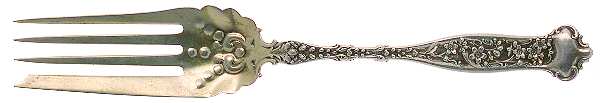 Dresden (Sterling, 1896) Fork-Cold Meat/Servg-Sm/Solid