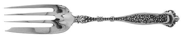 Dresden (Sterling, 1896) Fork-Cold Meat/Servg-Sm/Solid