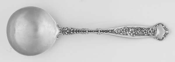 Dresden (Sterling, 1896) Round Bowl Soup Spoon (Bouillon)