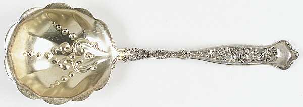 Dresden (Sterling, 1896) Large Solid Shell Berry/Casserole Spoon