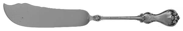 Duke of York (Sterling, 1900) Large Flat Handle Master Butter Knife