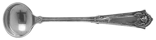 Egyptian (Sterling, 1875) Master Salt Spoon