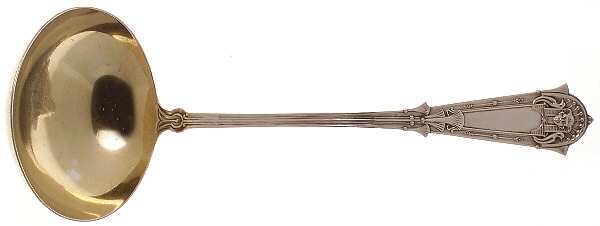 Egyptian (Sterling, 1875) Solid Soup Ladle