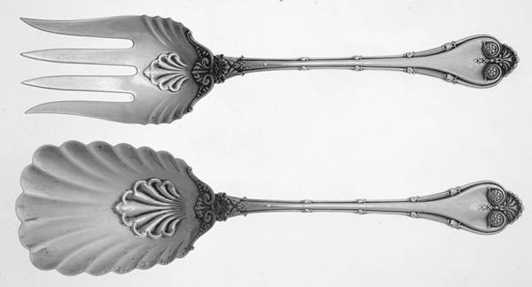 Empire (Sterling, 1892) (2 Pc) Solid Salad Set
