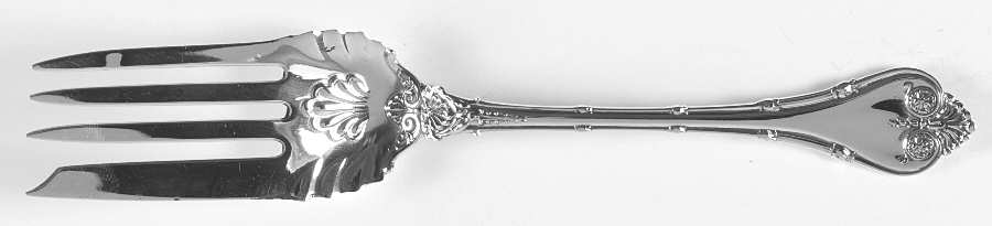 Empire (Sterling, 1892) Small Solid Cold Meat Serving Fork