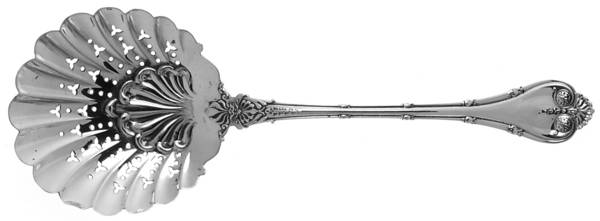 Empire (Sterling, 1892) Large Pierced Pea Serving Spoon