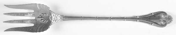 Empire (Sterling, 1892) Oversize Solid Salad Servng Fork