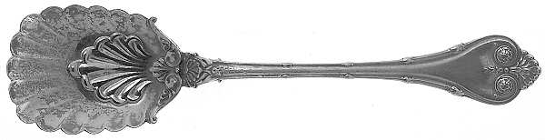 Empire (Sterling, 1892) Sugar Shell Spoon by Whiting Manf Co
