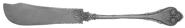 Empire (Sterling, 1892) Flat Handle Master Butter Knife
