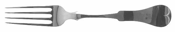 Fiddle (Sterling, 1890) Fork