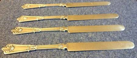 Fruit (Sterling, 1880) Solid Dessert/Tea Knife