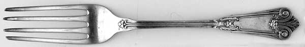 Fruit (Sterling, 1880) Monogram Fork