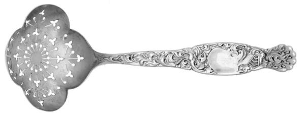Heraldic (Sterling, 1880) Large Sugar Sifter by Whiting Manf Co