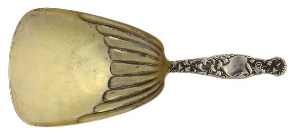 Heraldic (Sterling, 1880) Caddy Scoop