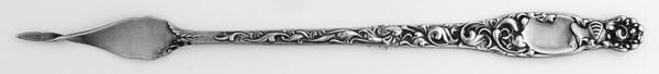 Heraldic (Sterling, 1880) Solid Nut Pick