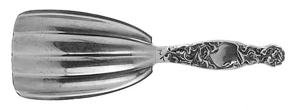 Heraldic (Sterling, 1880) Caddy Scoop by Whiting Manf Co