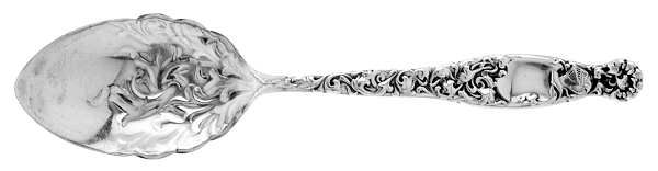 Heraldic (Sterling, 1880) Ice Cream Spoon Individual