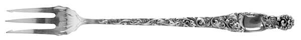 Heraldic (Sterling, 1880) Oyster Fork