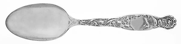 Heraldic (Sterling, 1880) Tablespoon (Serving Spoon)