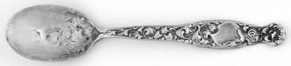 Heraldic (Sterling, 1880) Demitasse Spoon