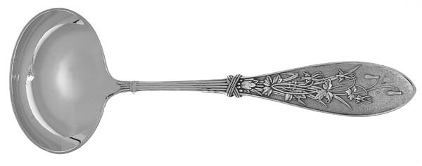 Honeysuckle (Sterling, 1870) Solid Gravy Ladle
