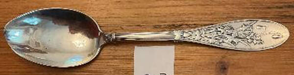 Honeysuckle (Sterling, 1870) Five O'Clock Teaspoon