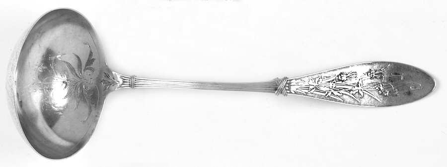 Honeysuckle (Sterling, 1870) Solid Soup Ladle