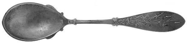 Honeysuckle (Sterling, 1870) Large Jelly Spoon