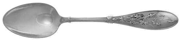 Honeysuckle (Sterling, 1870) Monogram Teaspoon