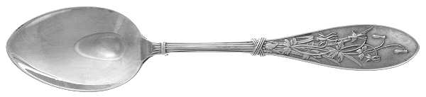 Honeysuckle (Sterling, 1870) Monogram Teaspoon