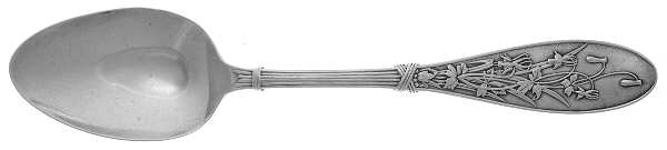 Honeysuckle (Sterling, 1870) Monogram Teaspoon