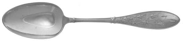 Honeysuckle (Sterling, 1870) Monogram Tablespoon (Serving Spoon)