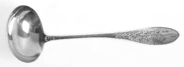 Honeysuckle (Silverplate, 1885) Solid Soup Ladle