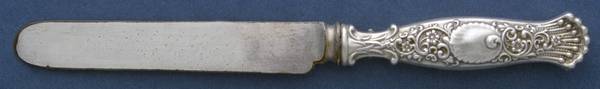 Hyperion (Sterling, 1888) Blunt Hollow Knife with Bolster