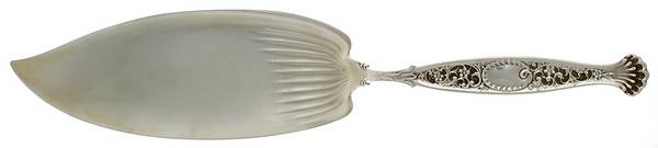 Hyperion (Sterling, 1888) Large Solid Fish Serving Knife