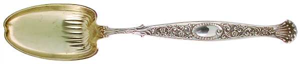 Hyperion (Sterling, 1888) Oversize Solid Salad Serving Spoon