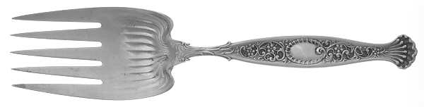 Hyperion (Sterling, 1888) Large Solid Fish Serving Fork