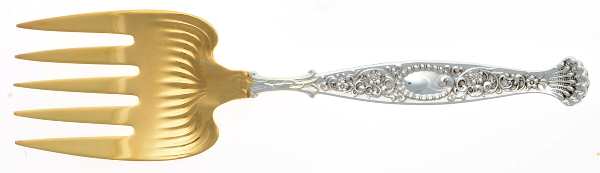 Hyperion (Sterling, 1888) Small Solid Tined Sardine Serving Fork