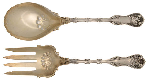 Imperial Queen (Sterling, 1893) (2 Pc) Solid Salad Set
