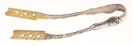 Imperial Queen (Sterling, 1893) Solid Individual Asparagus Tongs