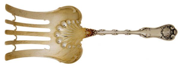 Imperial Queen (Sterling, 1893) Solid Asparagus Server