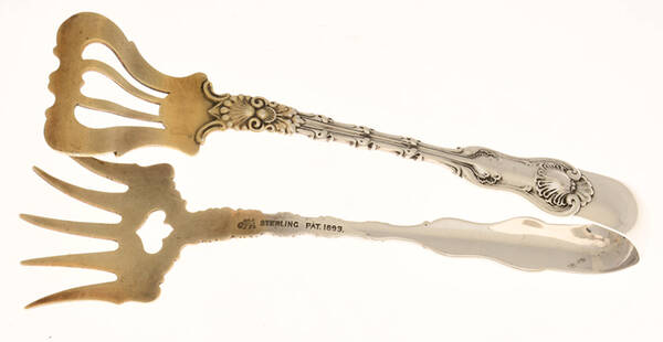 Imperial Queen (Sterling, 1893) Sardine Tongs