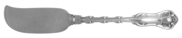 Imperial Queen (Sterling, 1893) Medium Flat Handle Butter Spreader