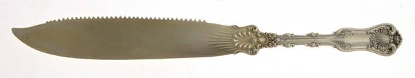 Imperial Queen (Sterling, 1893) Cake Saw Solid Piece