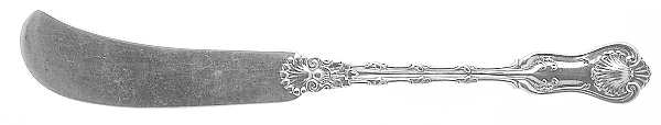 Imperial Queen (Sterling, 1893) Flat Handle Butter Spreader
