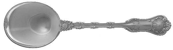 Imperial Queen (Sterling, 1893) Round Bowl Soup Spoon (Cream Soup)