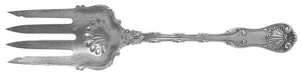 Imperial Queen (Sterling, 1893) Solid Salad Serving Fork