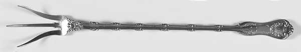 Imperial Queen (Sterling, 1893) Large Lettuce Serving Fork