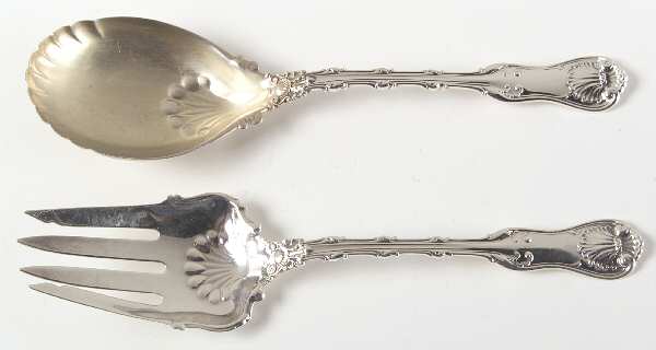 Imperial Queen (Sterling, 1893) (2 Pc) Solid Salad Set