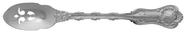 Imperial Queen (Sterling, 1893) Short Handled Olive Spoon with Pierced Bowl